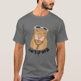 Camiseta O que está acontecendo gangue menino