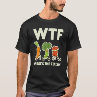 Camiseta O que está acontecendo Onde está o fim Legumes C