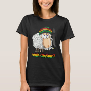 Camiseta O que está acontecendo Patoá Jamaica Ovelha Gíria