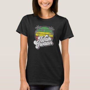 Camiseta O Que Está Acontecendo Vintage Jamaica Retro Jamai