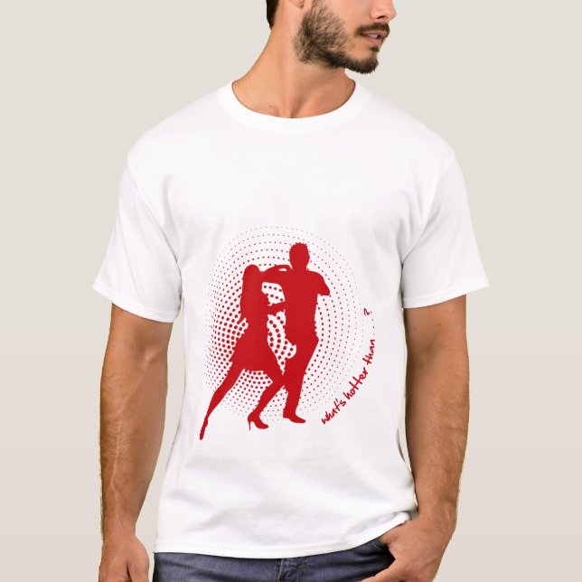 Camiseta O que está mais quente do que a salsa (Frente)