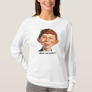 Camiseta O quê? Eu Preocupo-me?