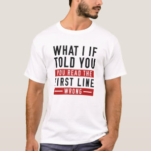 Camiseta O Que Eu Se Eu Dissesse
