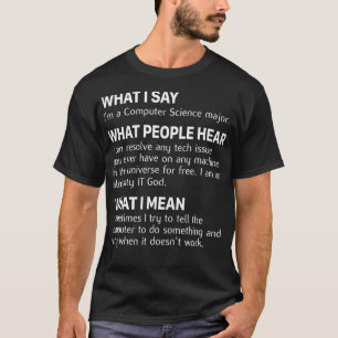 Camiseta O que eu sentei foi uma grande TShirt da Ciência d