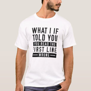 Camiseta O Que Eu Te Disse?
