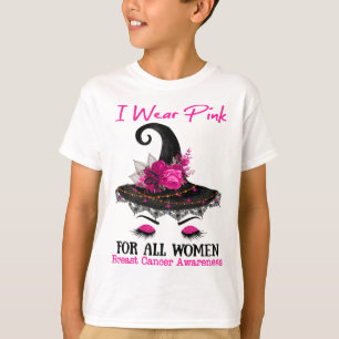 Camiseta O Que Eu Visto Rosa Para Todas As Mulheres Cancer