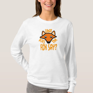 Camiseta O que faz o Fox para dizer