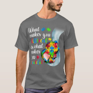 Camiseta O Que Faz Você Diferente Faz Você Bela Autia