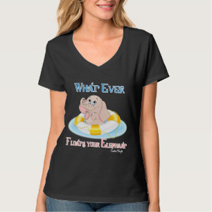 Camiseta O que flutuar no seu elefante 4