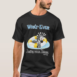 Camiseta O que flutuar no seu zebra 3