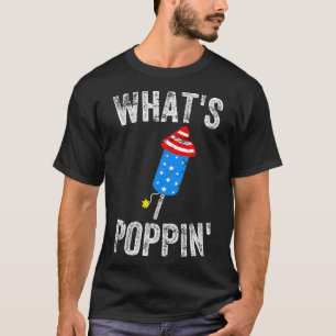 Camiseta O que ganha o fogos engraçados no dia 4 de julho d