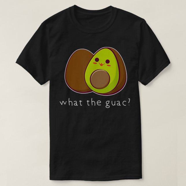 Camiseta O que Guac Avocado (Frente do Design)