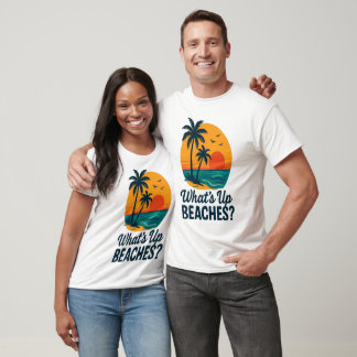 Camiseta O que há na praia do T-Shirt - Víblias do Oceano R