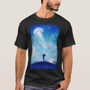 Camiseta O Que Há Sobre as Águas-Vivas - opção