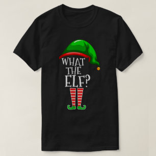 Camiseta O Que O Elfo Design Divertido De Natal