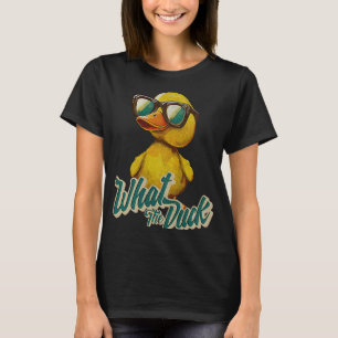 Camiseta O Que O Pato De Borracha Amarela Adora Patos