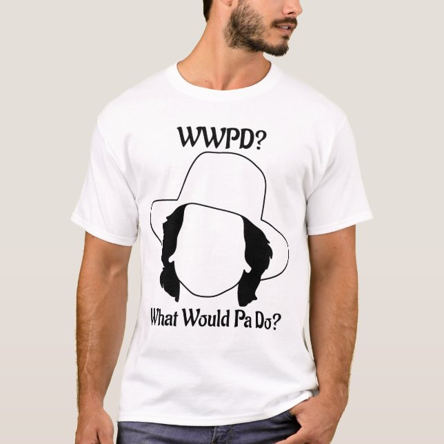 Camiseta O Que Pa Faria? (Frente)