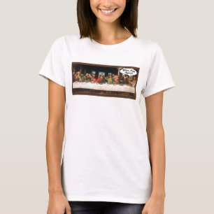 Camiseta O que, Peixe Novamente? - Divertida Refeição de Fé