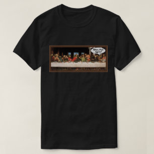 Camiseta O que, Peixe Novamente? - Jantar de Natal Divertid