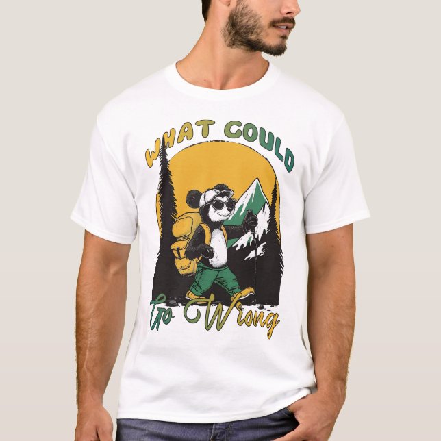 Camiseta O que poderia ser errado (Frente)