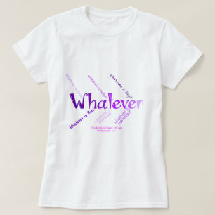 Camiseta O que quer que