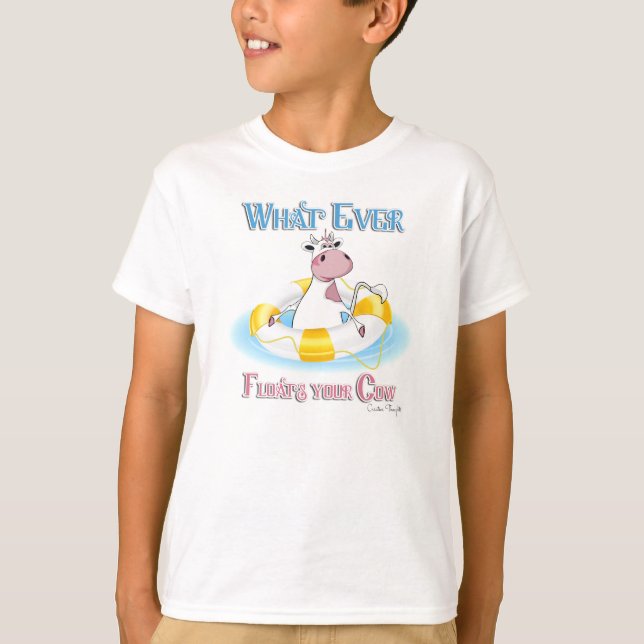 Camiseta O Que Quer Que Chegue À Sua Vaca 2 (Frente)