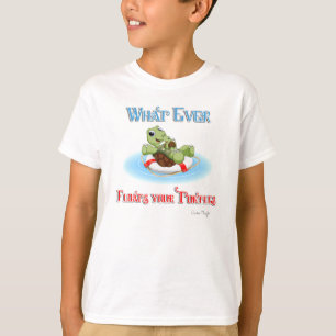 Camiseta O Que Quer Que Chegue As Tartarugas