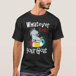 Camiseta O Que Quer Que Flutue O Seu Rio Flutuante De Verão