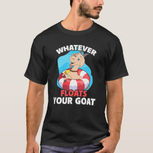 Camiseta O que quer que flutue seu Bode Viagem de Flutuação
