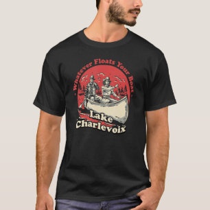 Camiseta O Que Quer Que Influencie O Seu Barco Lago Charlev
