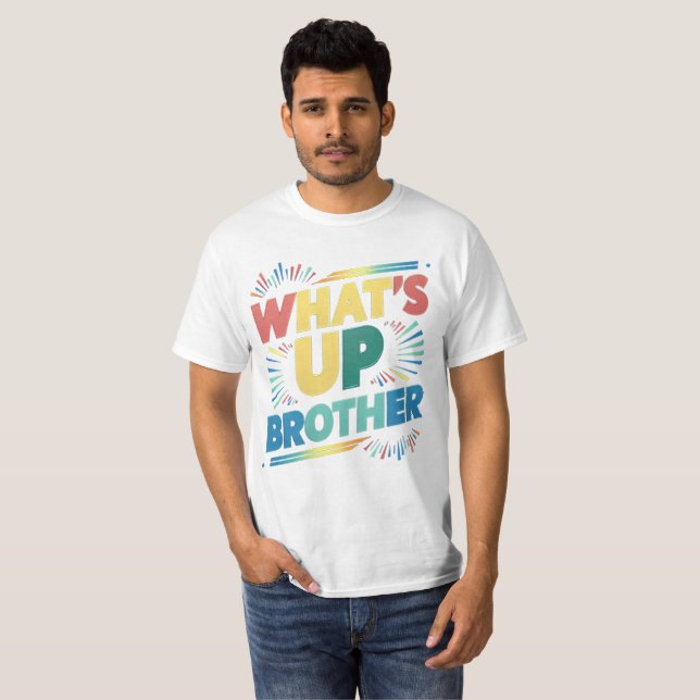 Camiseta o que se passa, irmão (D) (Frente Completa)