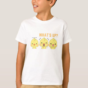Camiseta O que se passa, três patos estão a dizer-te.