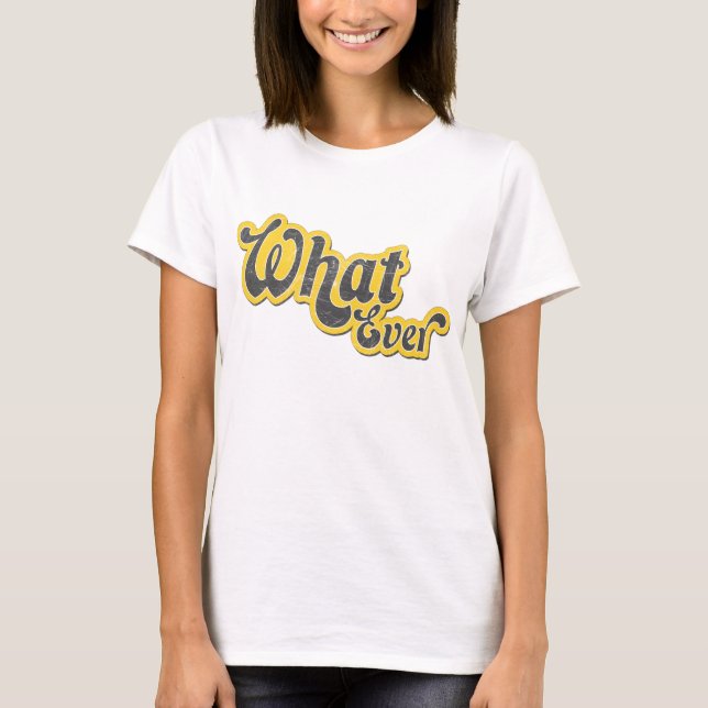 Camiseta O que T sarcástico (Frente)