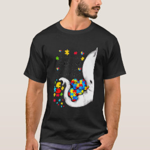 Camiseta O Que Te Faz Diferente Elefante Mãe Autismo Crianç
