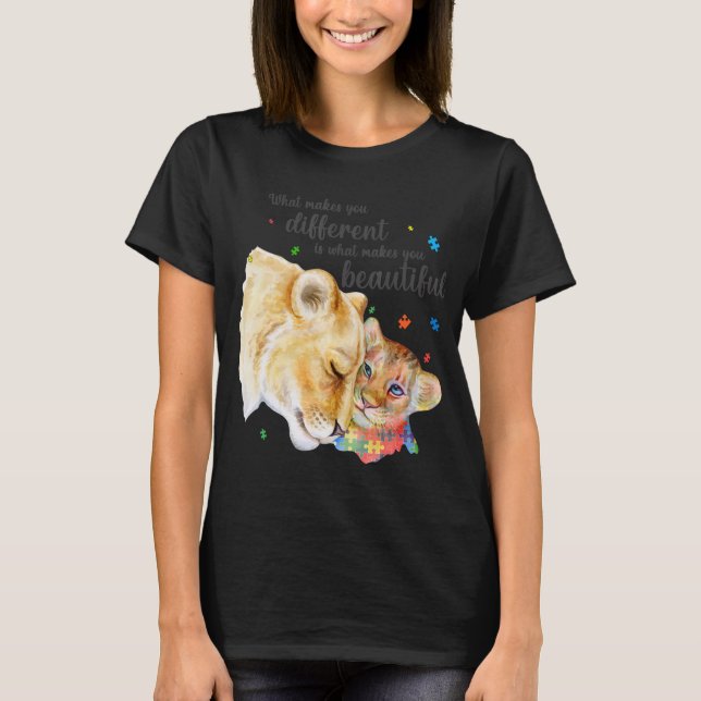Camiseta O Que Te Torna Diferente É O Que Te Torna Bela (Frente)