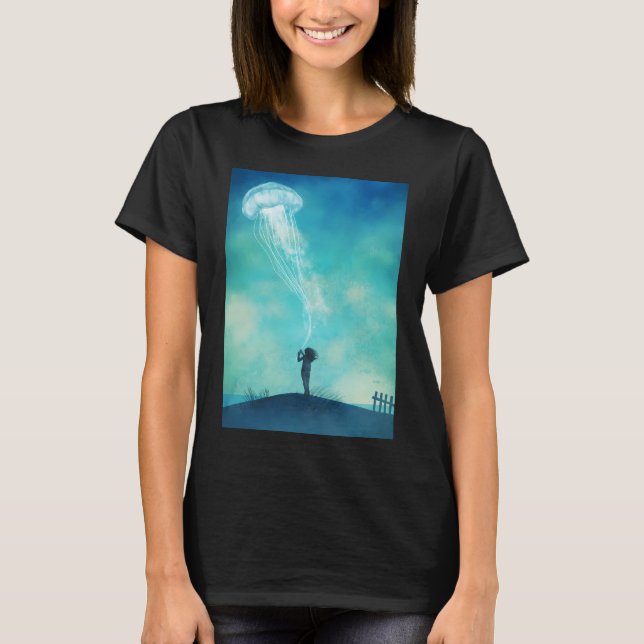 Camiseta O Que Tem a Ver com as Águas-Vivas (Frente)
