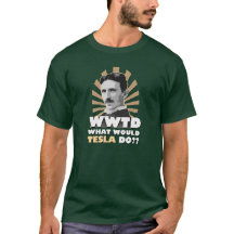 O que Tesla faria o t-shirt