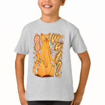 O quê? / Uma Ilustração De Gato Laranja