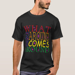 CAMISETA O QUE VAI POR AÍ VAI POR AÍ