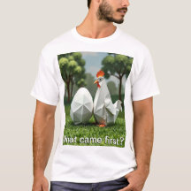 O que veio primeiro, o frango ou o ovo?