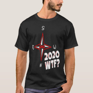 Camiseta O que vem a seguir em 2020 de cabeça para baixo