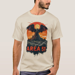 Camiseta O Que Verdadeiramente Vê Na Área 51?