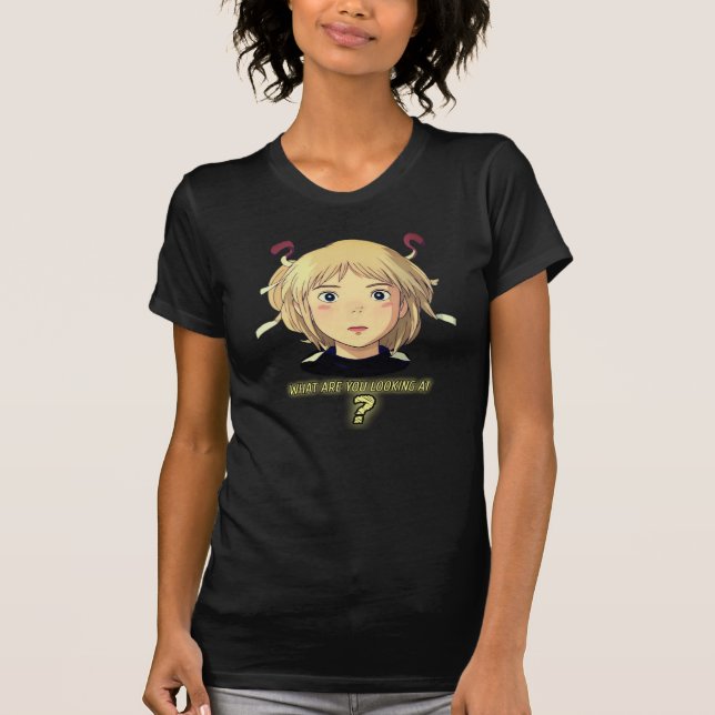 Camiseta O que você está olhando. (Frente)