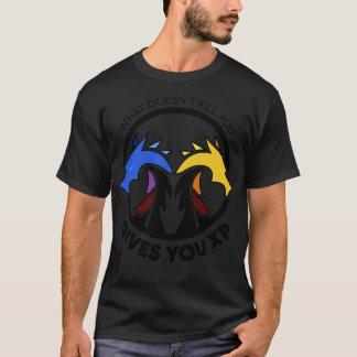 Camiseta O que você não Matar que lhe dá XP DnD Dungeons e