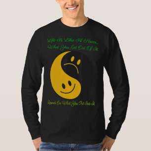Camiseta O Que Você Sai Disso Depende De Ditos Gráficos