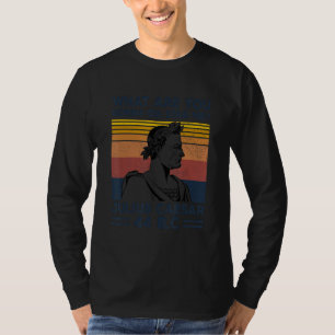 Camiseta O Que Você Vai Fazer Me Esfaquear Júlio César 44 B