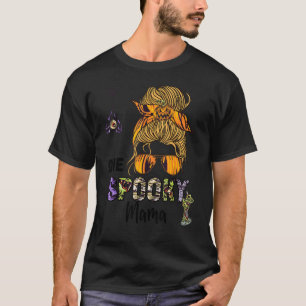 Camiseta O que Witchy Mama Skull Witch Groovy One Spooky