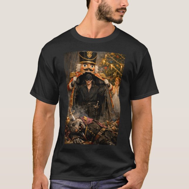 Camiseta O Quebra-Nozes é O Homem de Preto (Frente)