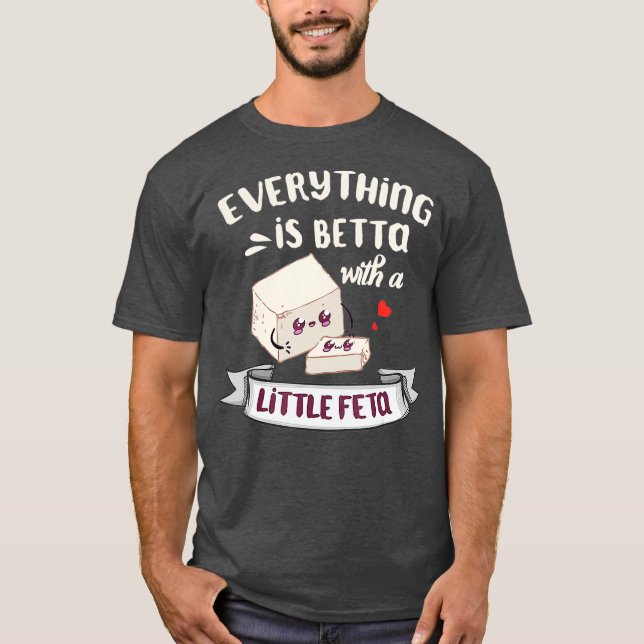 Camiseta O queijo da    Grécia para entusiastas da Feta (Frente)