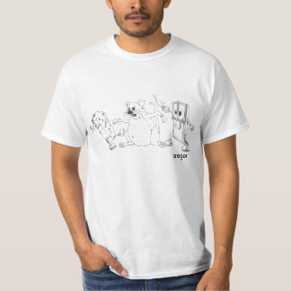 Camiseta O queijo, o rato e a armadilha do rato